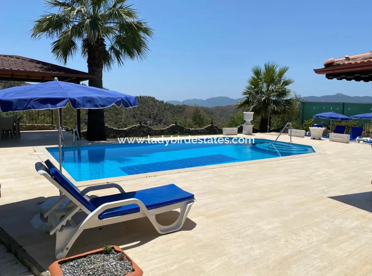 4 1 Villa Zum Verkauf In Atakent, Der Beliebtesten Gegend Von Dalaman