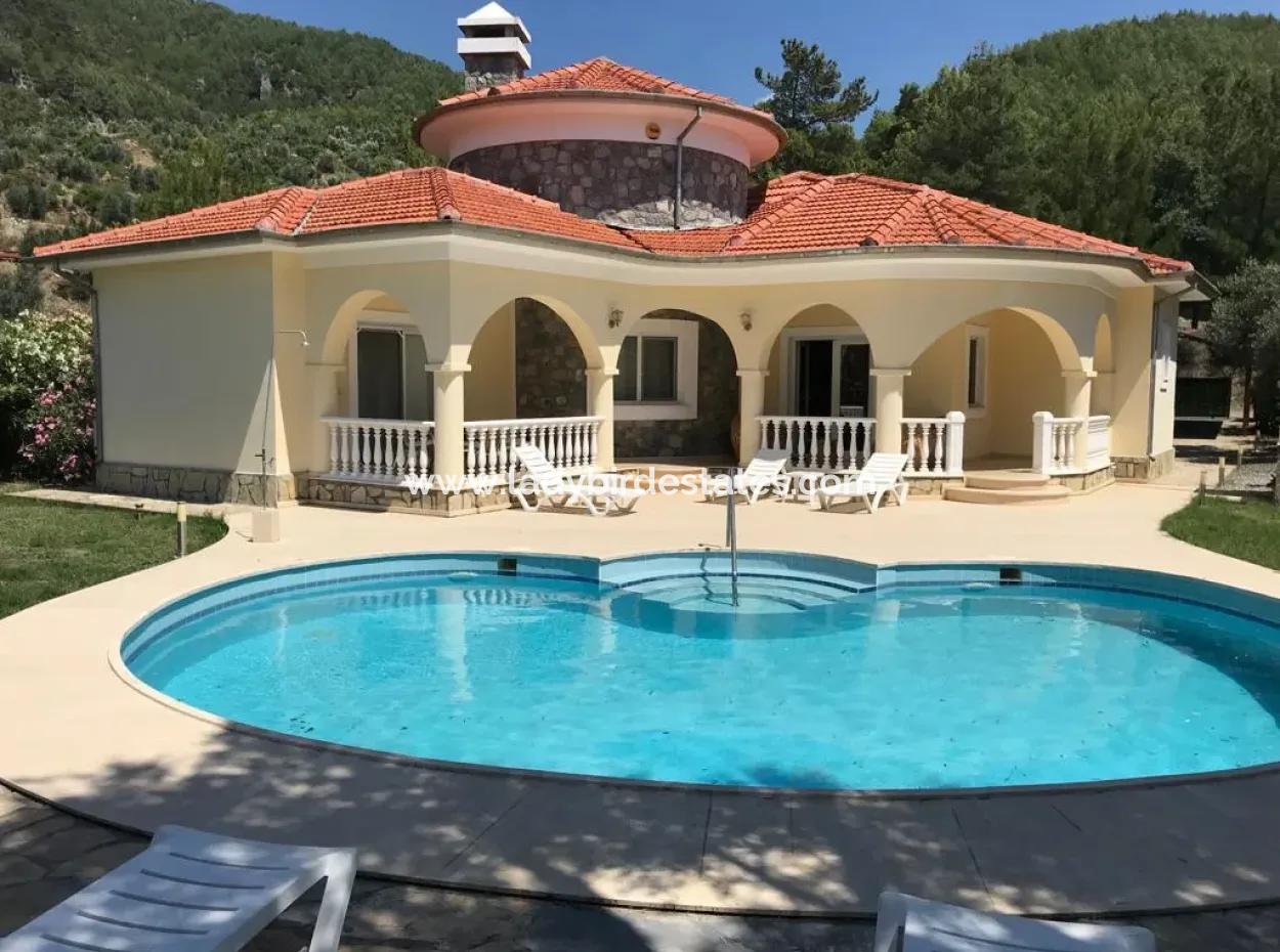 Villa For Rent In Akkaya, Taşliburun District