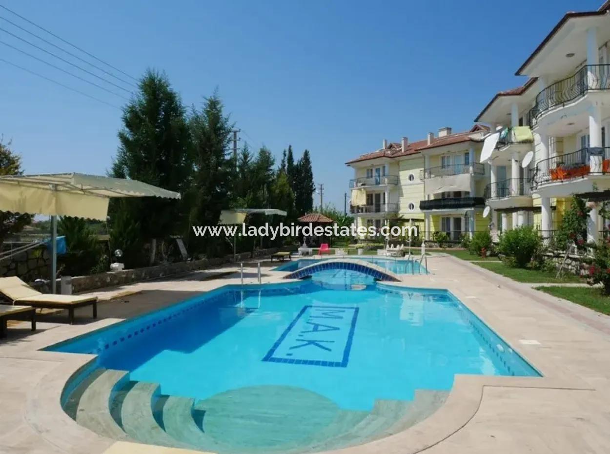 Roof Duplex In A Complex In Dalaman Altintas Neighborhood