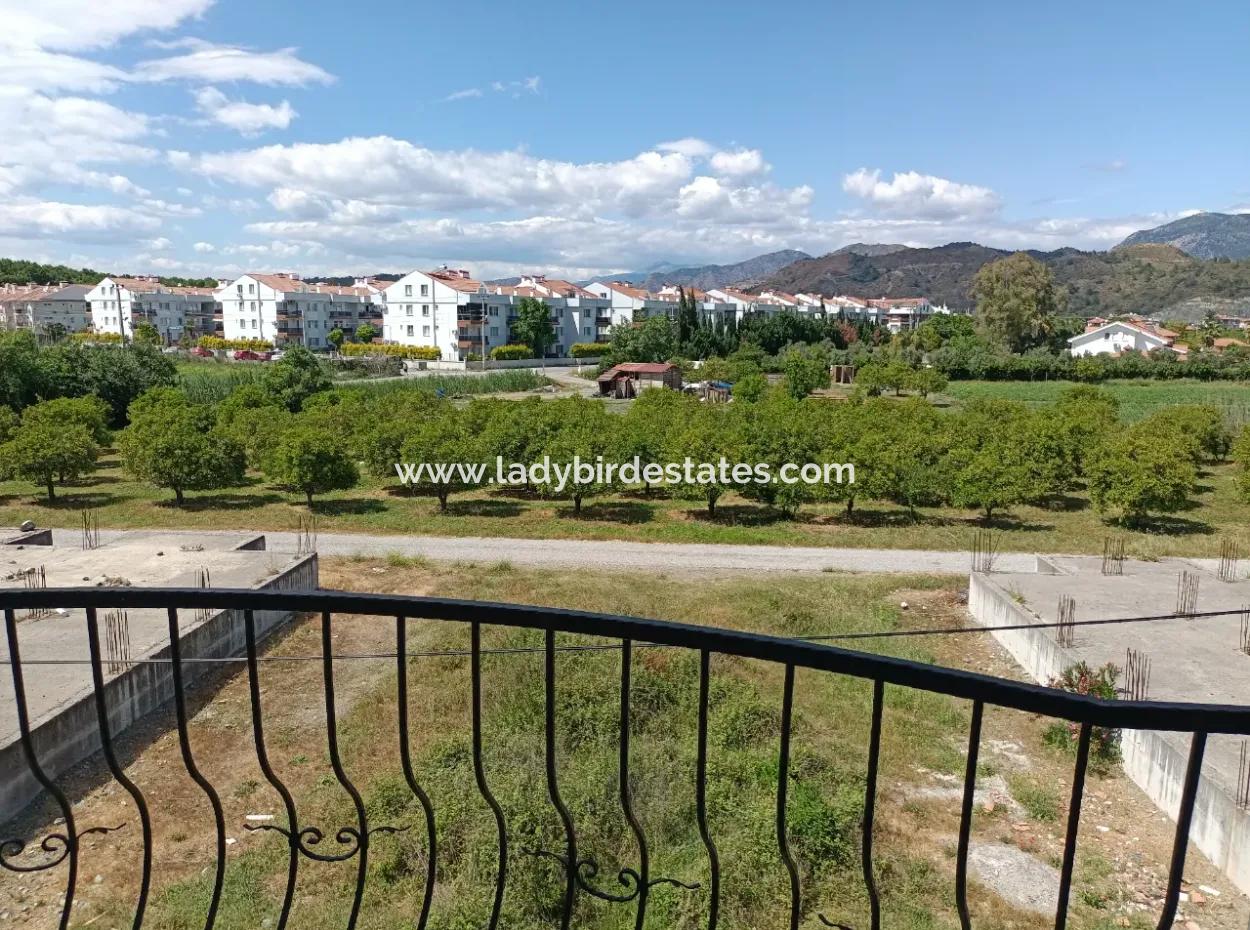 Roof Duplex In A Complex In Dalaman Altintas Neighborhood