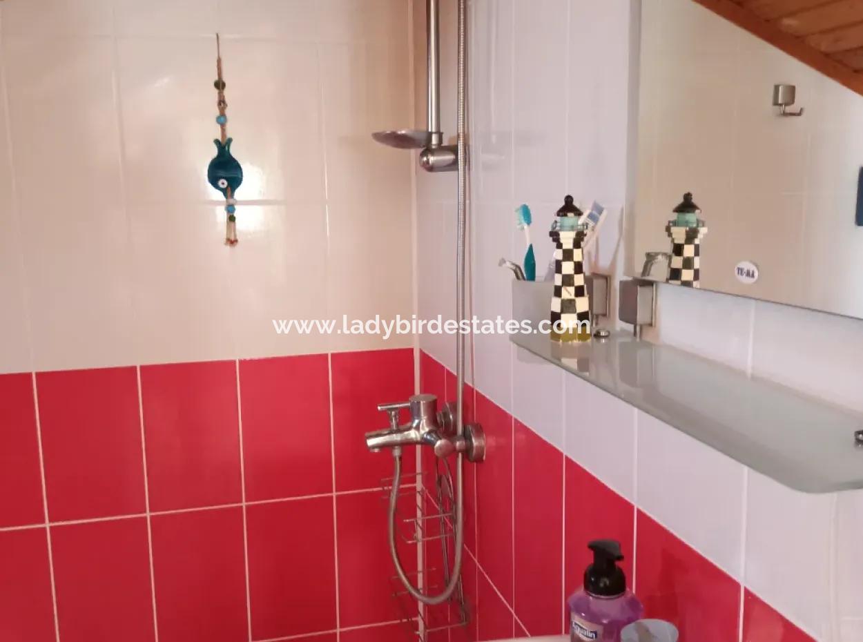 Roof Duplex In A Complex In Dalaman Altintas Neighborhood