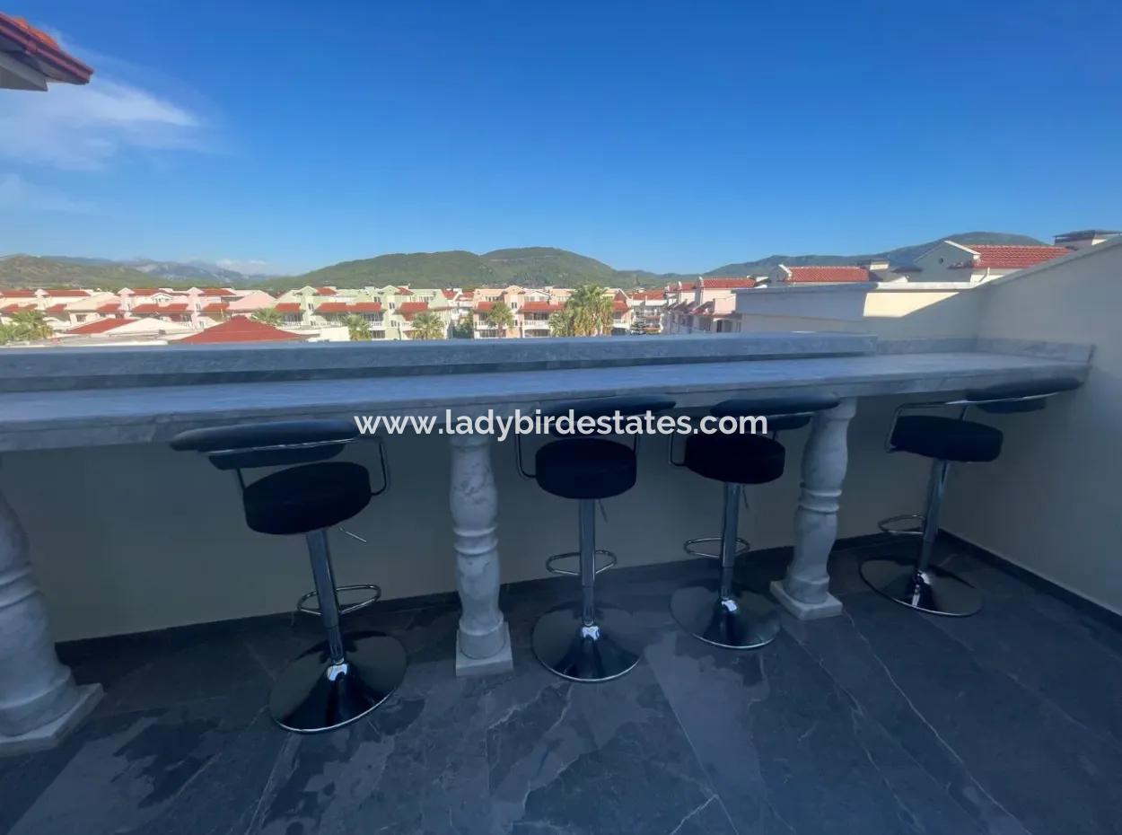 Magnificent Duplex 3 2 Apartment For Sale In Dalaman Botanical Garden