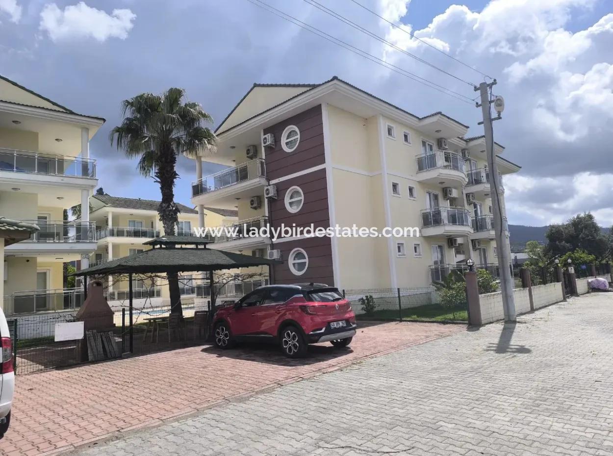 Dalaman Merkez Mah. 3 1 Apartment For Sale In A Complex With Pool