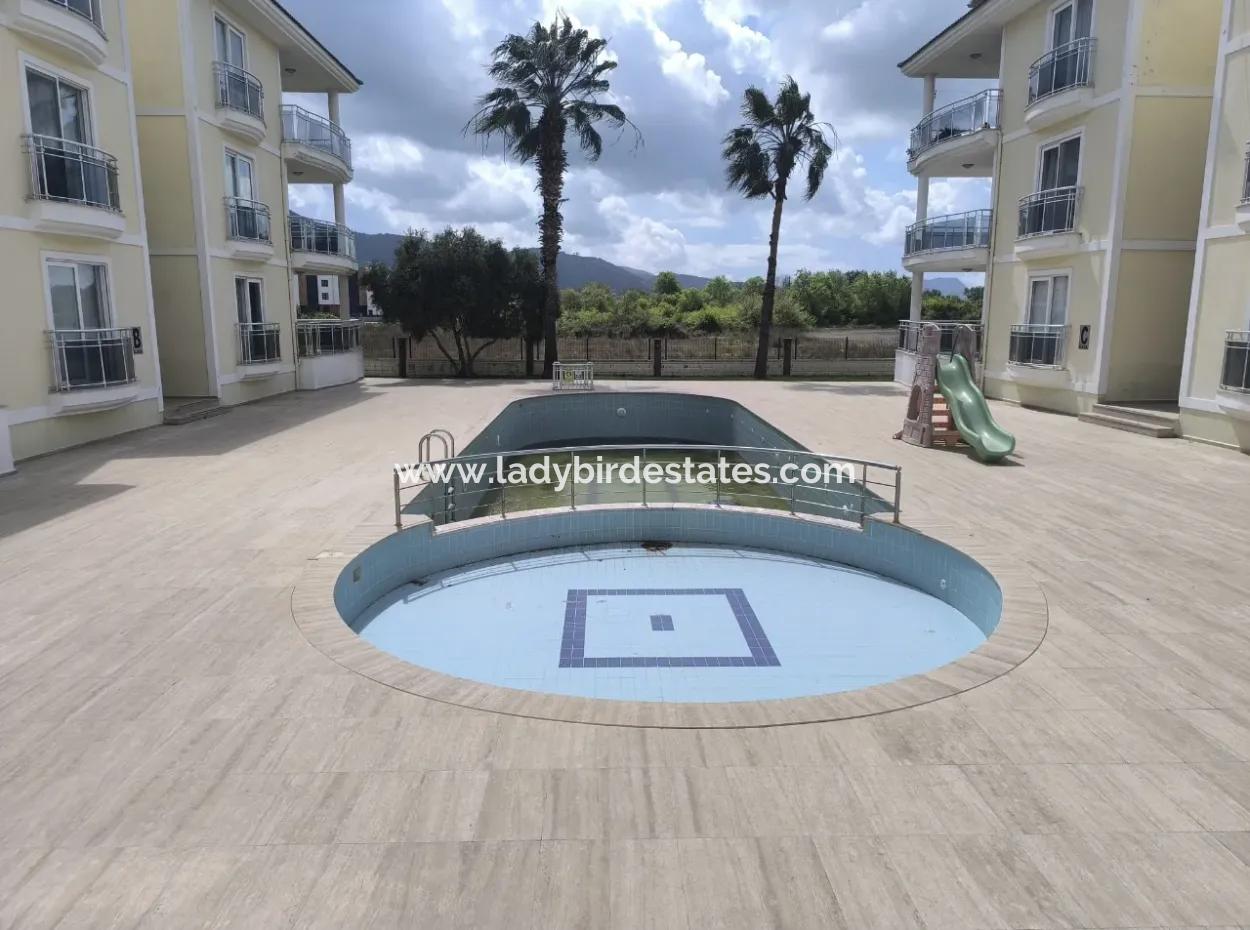 Dalaman Merkez Mah. 3 1 Apartment For Sale In A Complex With Pool
