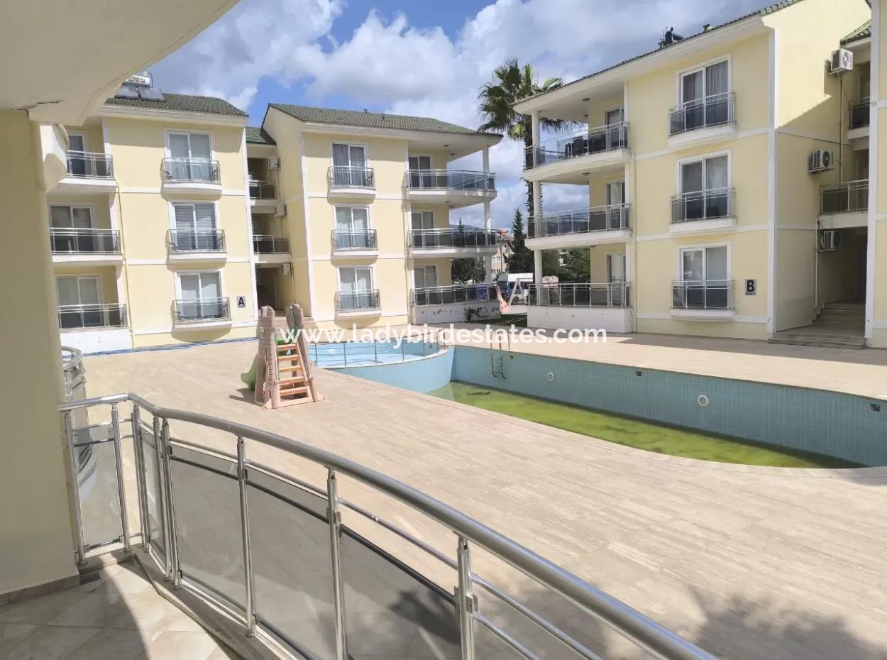 Dalaman Merkez Mah. 3 1 Apartment For Sale In A Complex With Pool