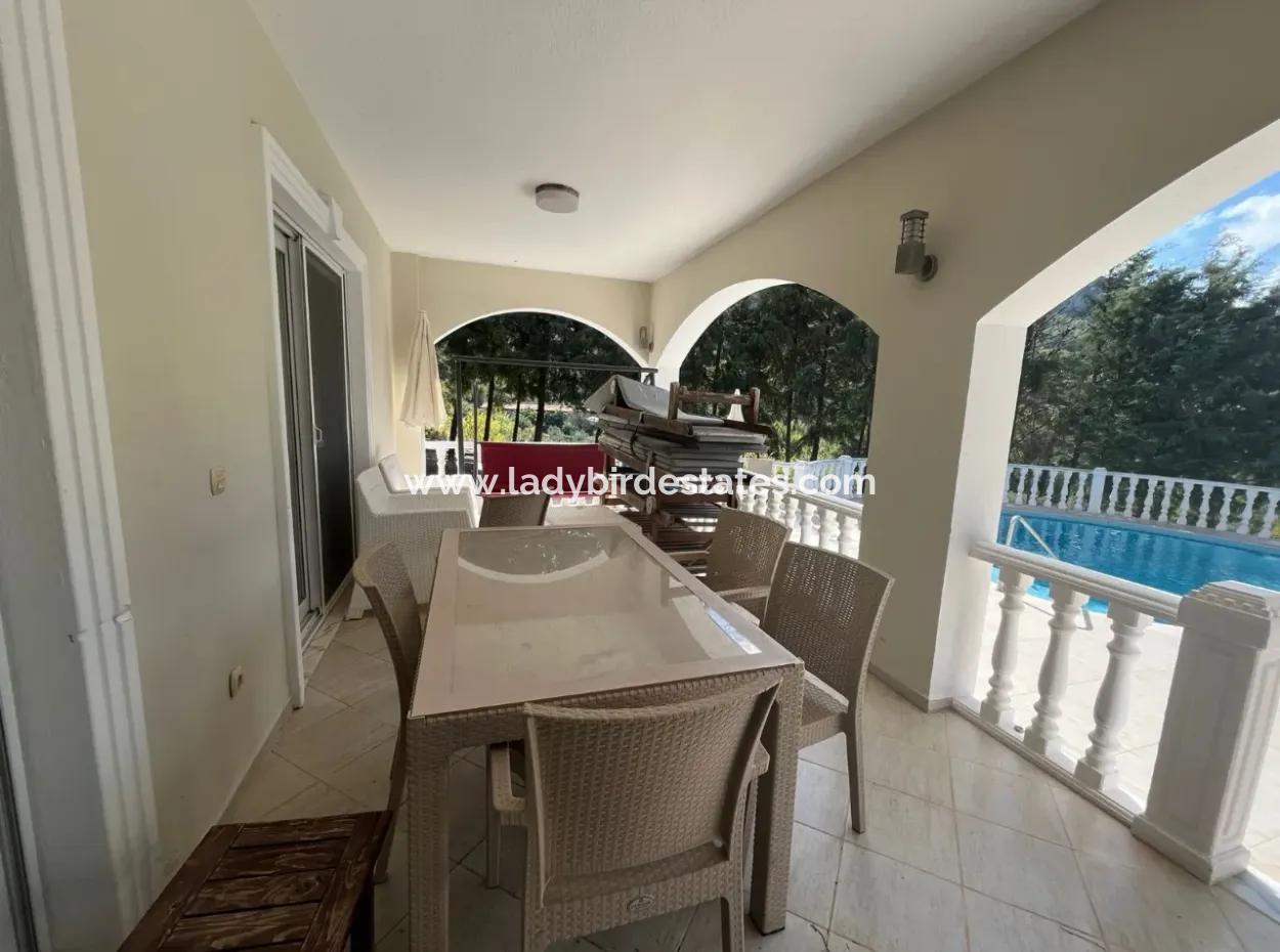 5 2 Villas For Sale With Magnificent Architecture In Dalaman Akkaya Valley