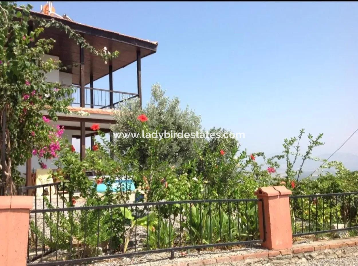 Magnificent Villa For Sale In Sarigerme Sari Evler Site