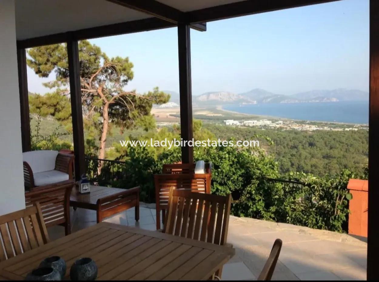 Magnificent Villa For Sale In Sarigerme Sari Evler Site