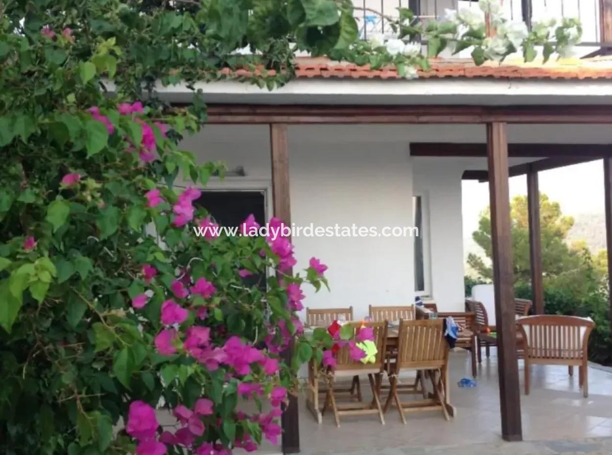 Magnificent Villa For Sale In Sarigerme Sari Evler Site