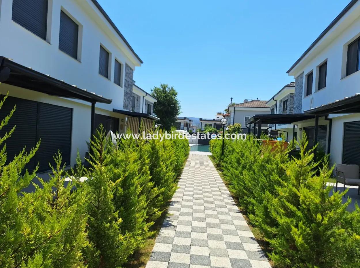 Dalaman Karaçali Mah. Furnished 2 1 Twin Villas In A Luxury Complex
