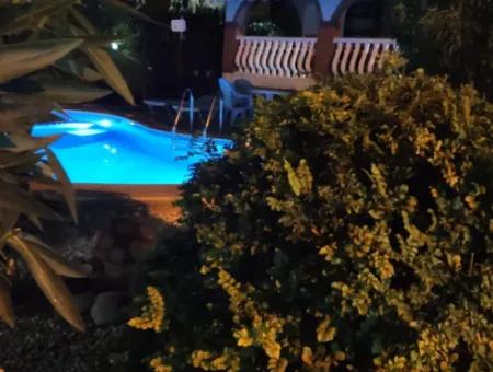 3 1 Villa With Pool In Dalaman Şerefler Neighborhood !!