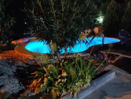 3 1 Villa With Pool In Dalaman Şerefler Neighborhood !!