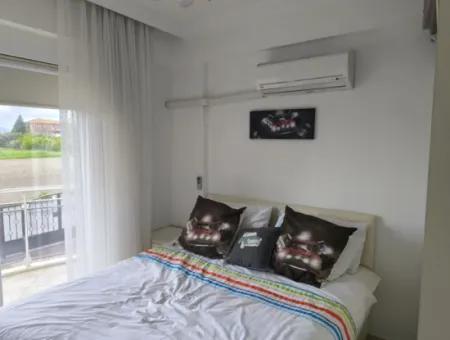 3 1 Apartment With Pool For Sale In Dalaman Center