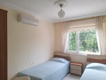 2 1 Furnished Apartment With Pool For Sale In Dalaman Altintas
