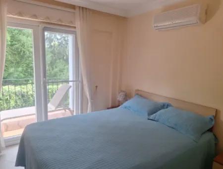2 1 Furnished Apartment With Pool For Sale In Dalaman Altintas