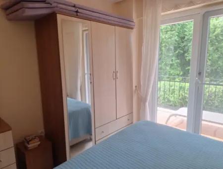 2 1 Furnished Apartment With Pool For Sale In Dalaman Altintas