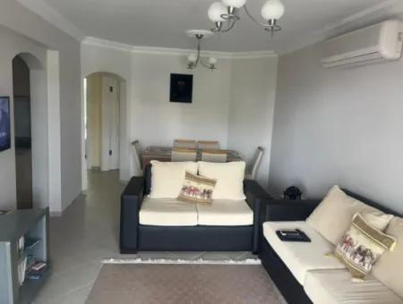 2 1 Furnished Apartment With Pool For Sale In Dalaman Altintas
