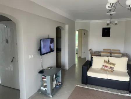 2 1 Furnished Apartment With Pool For Sale In Dalaman Altintas