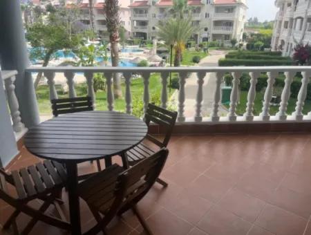 2 1 Furnished Apartment With Pool For Sale In Dalaman Altintas