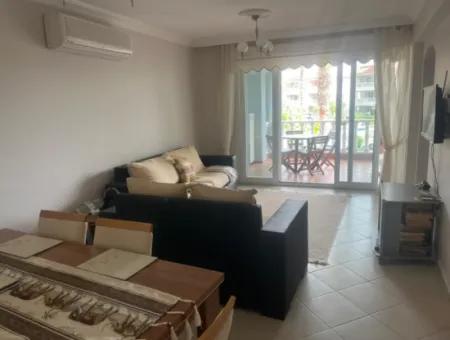 2 1 Furnished Apartment With Pool For Sale In Dalaman Altintas