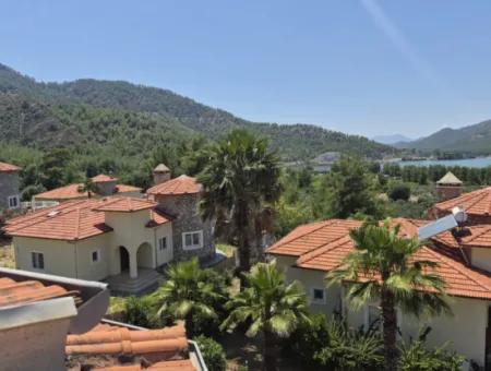 3 1 Twin Villa For Sale In Dalaman Akkaya Valley, Nature Peace And Site