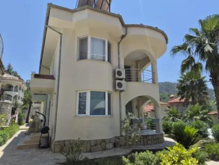 3 1 Twin Villa For Sale In Dalaman Akkaya Valley, Nature Peace And Site