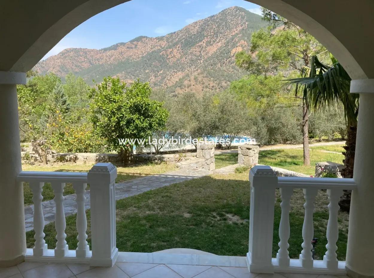 Dalaman'ın Gözdesi Akkaya Da Şahane 4+1 Satılık Villa