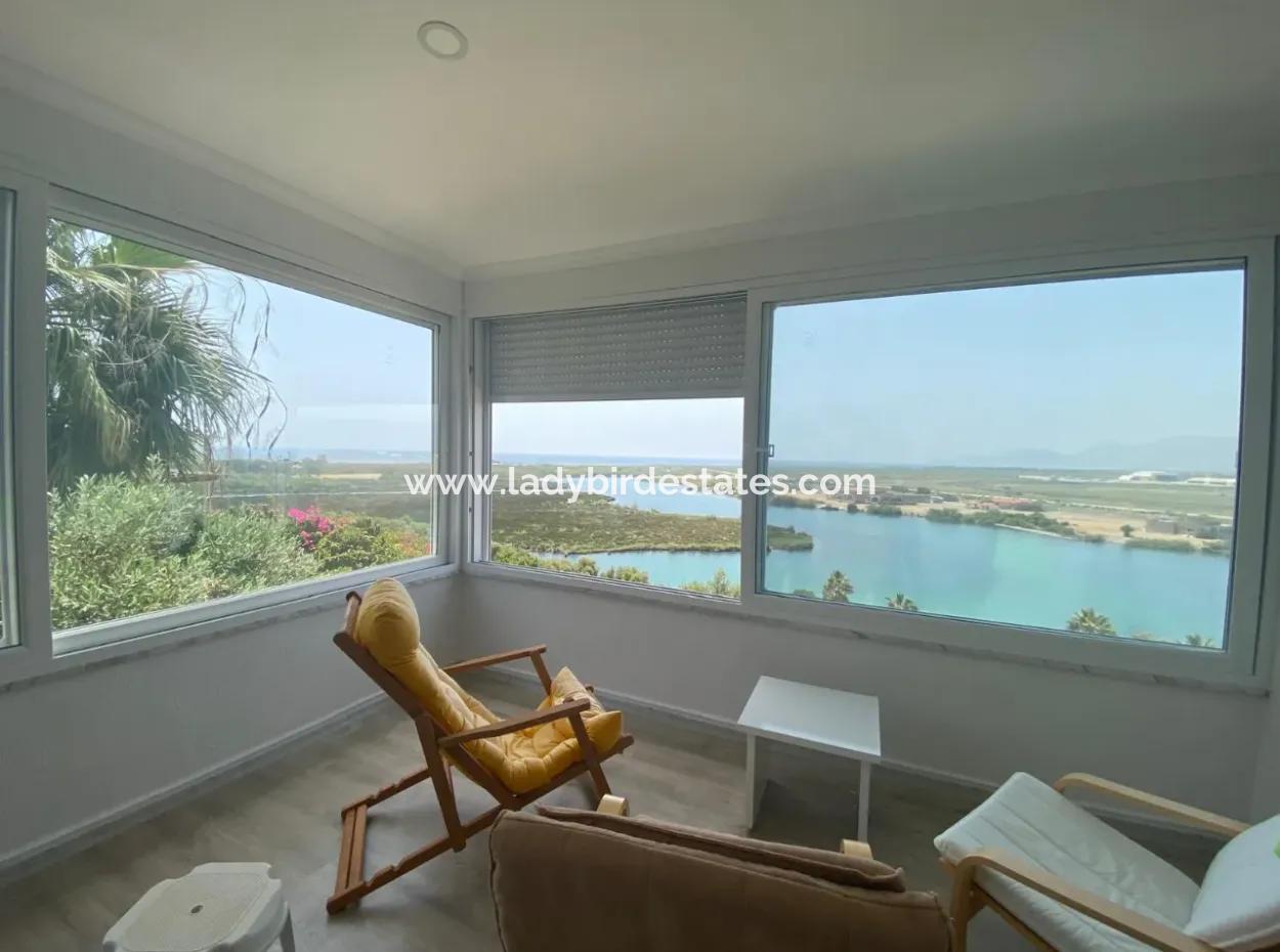 Dalaman Da Deniz Manzaralı Satılık Muhteşem Villa