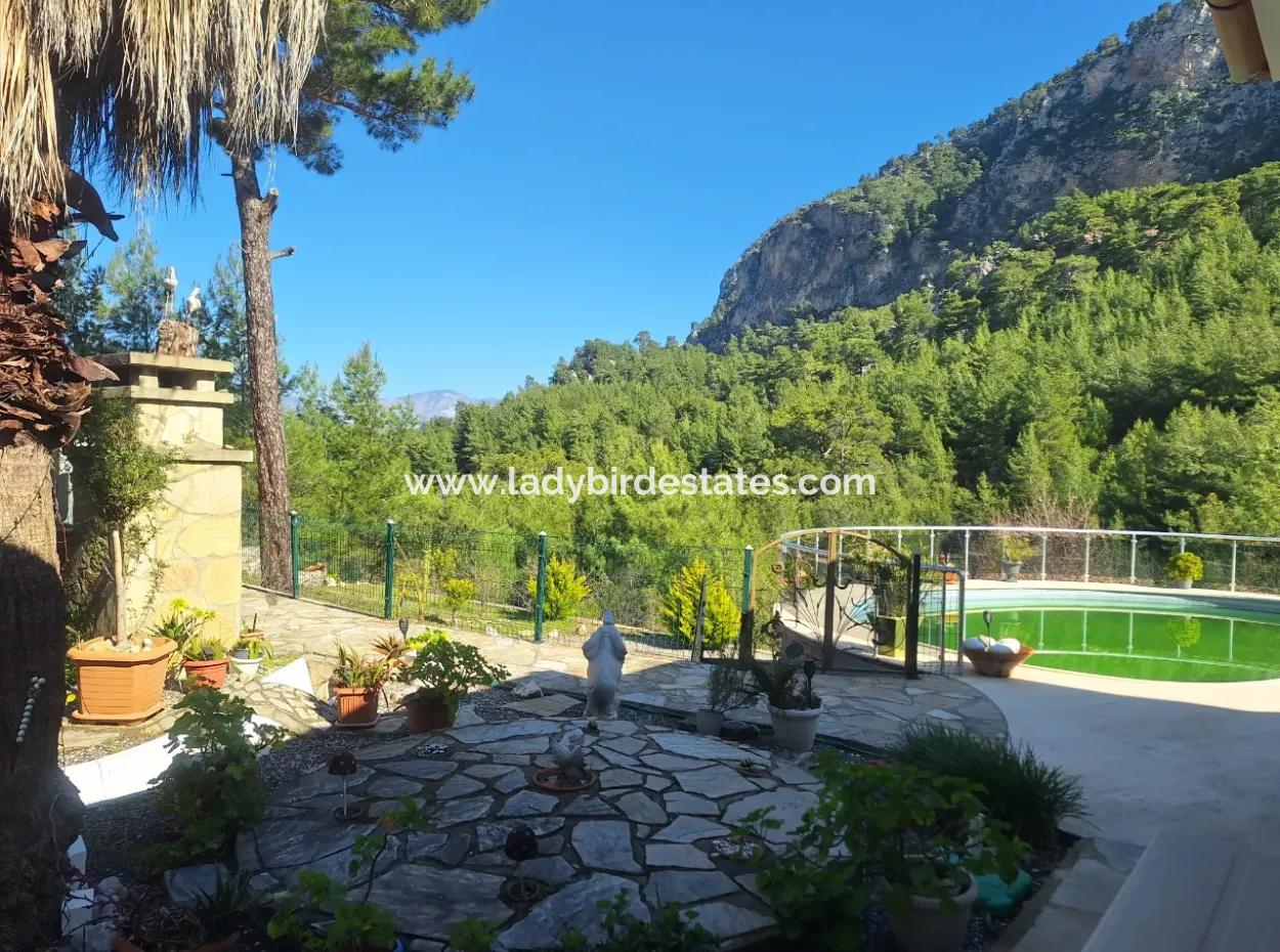 Dalaman, Akkaya Vadisi - Güzel 3 Yatak Odalı Bungalov