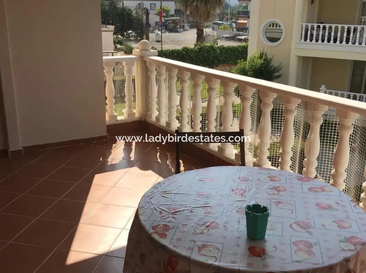 Dalaman Botanik Garden Sitesin De Eşyalı Satılık 2+1 Daire