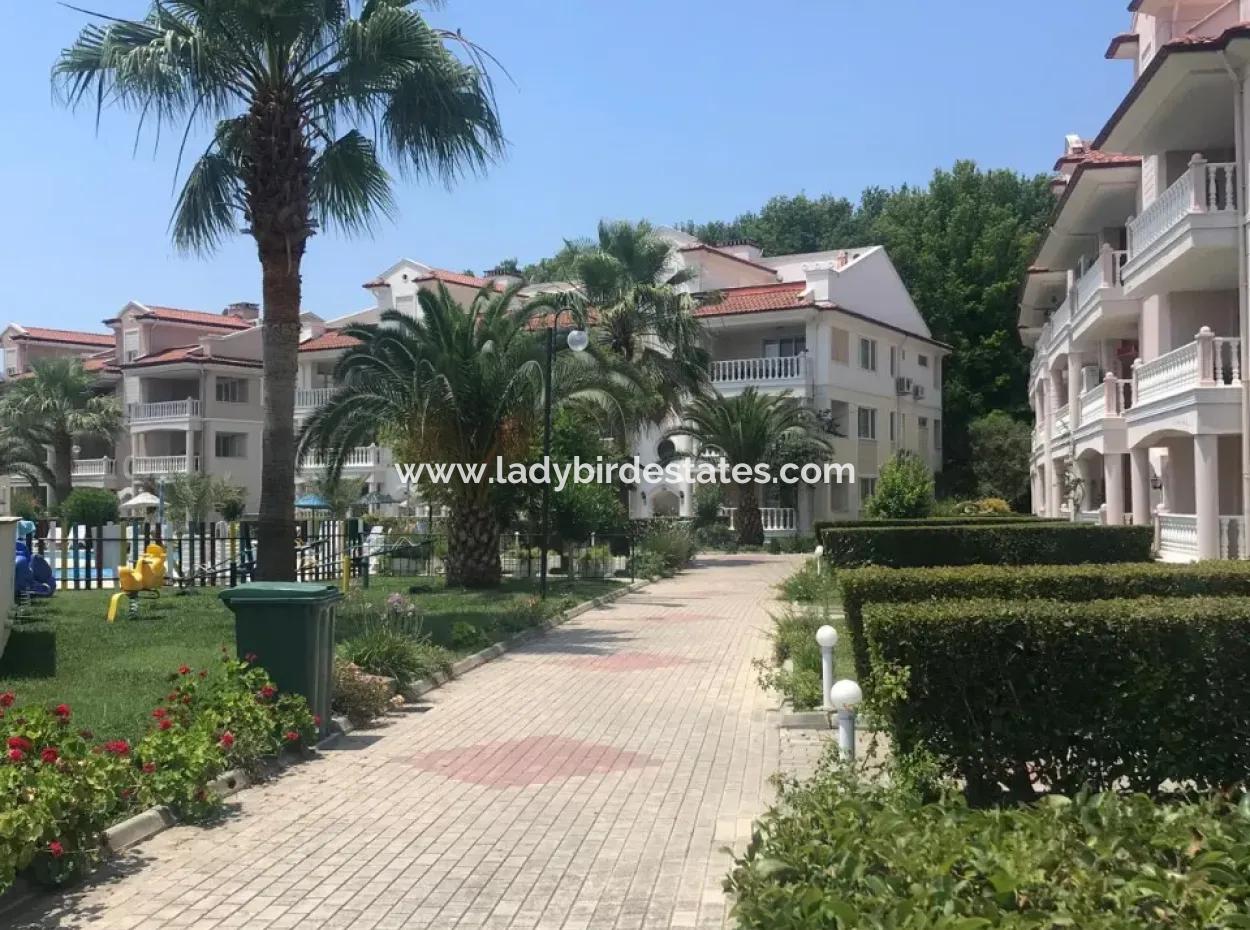 Dalaman Botanik Garden Sitesin De Eşyalı Satılık 2+1 Daire