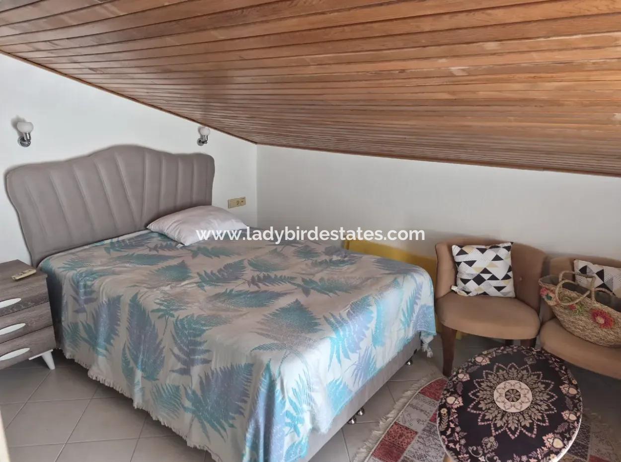 Dalaman Akkaya Vadisin De Doğa Huzurun Da Site İçerisin De 3+1 İkizsatılık Villa