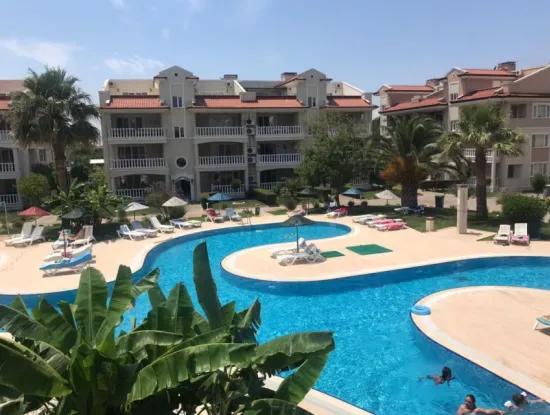 Dalaman Botanik Garden Sitesin De Eşyalı Satılık 2+1 Daire